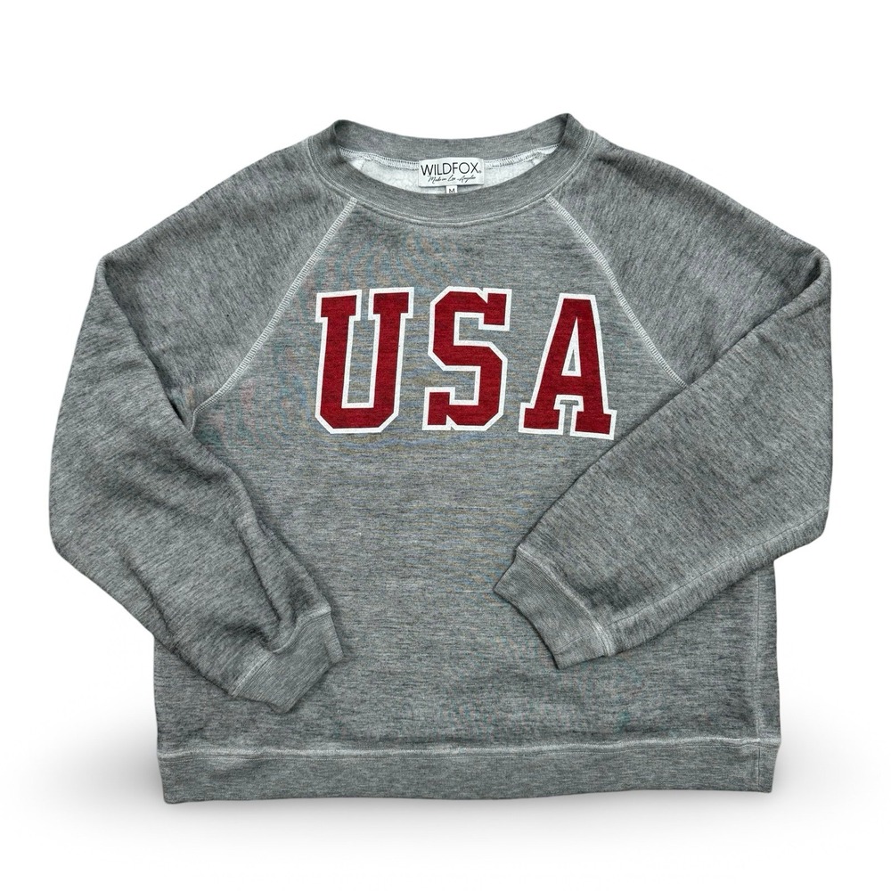 LA Designer Wildfox USA Sweatshirt for‎ women